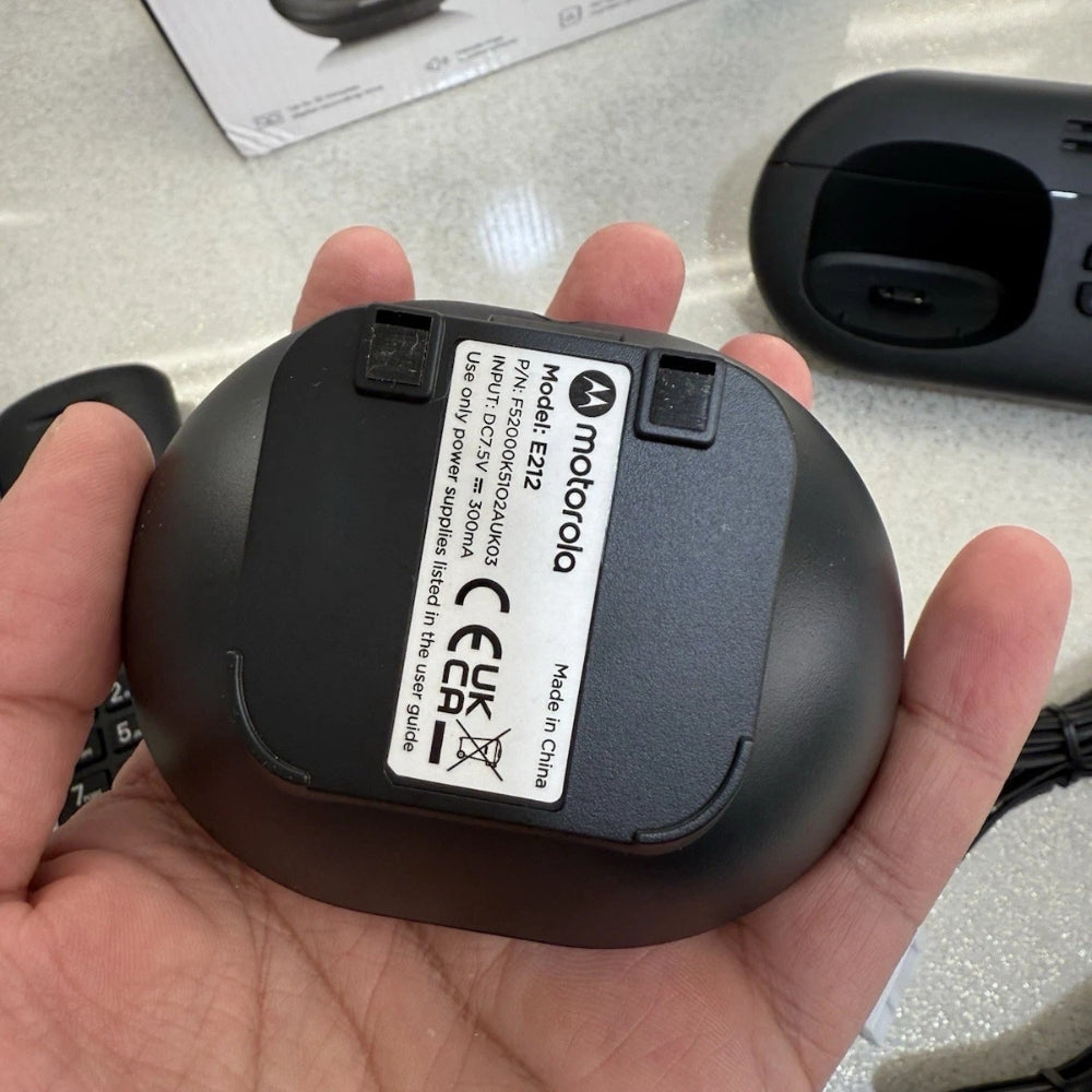 Motorola E202 Dect Phone Twin Handset